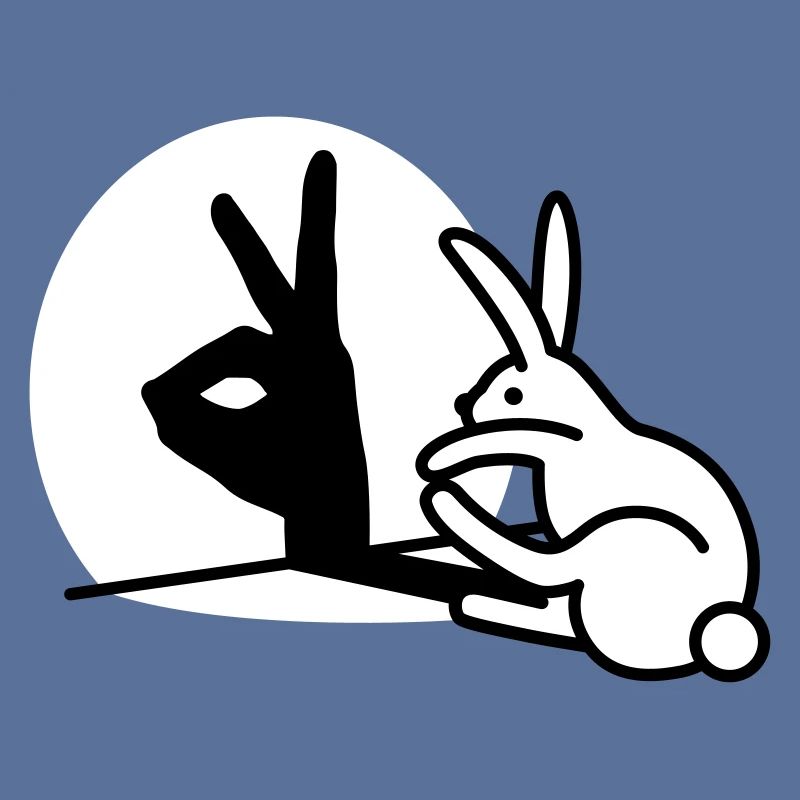 Funny Rabbit Hand Shadow Projection Rabbit