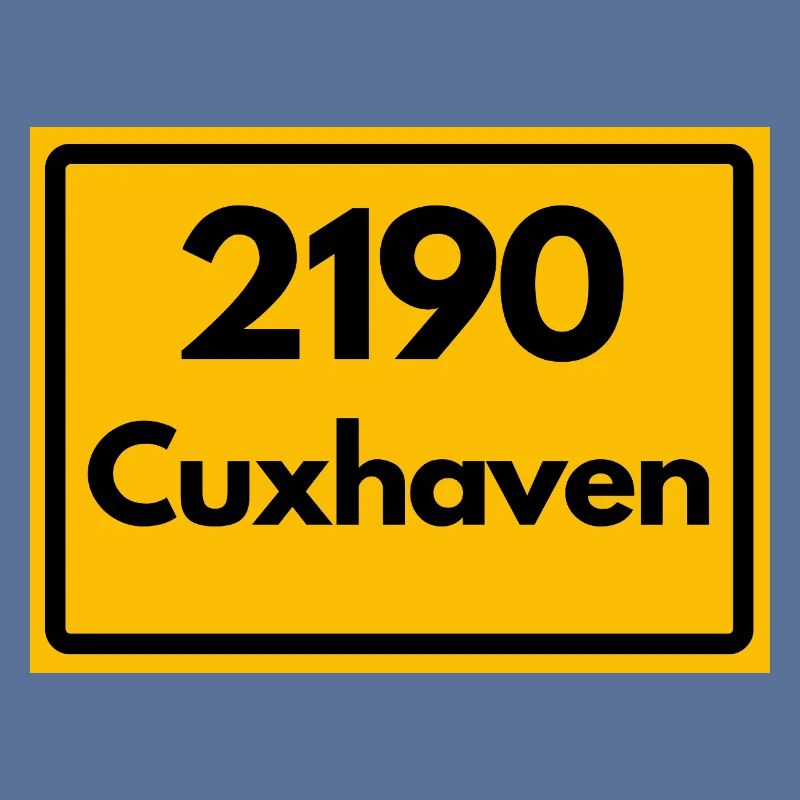 OLD POSTCODE POSTCODE RETRO 2190 CUXHAVEN NORDSEE