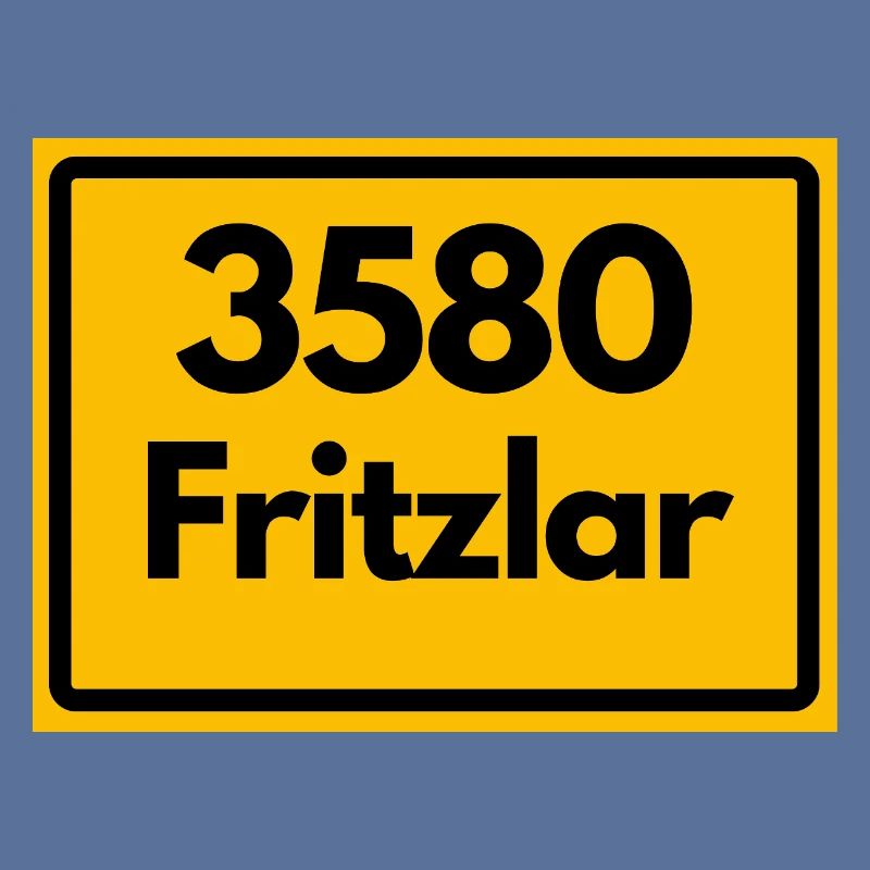 ANCIEN CODE POSTAL RETRO 3580 FRITZLAR DOMFACH