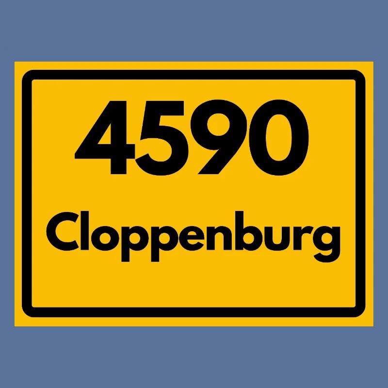 ANCIEN CODE POSTAL RETRO 4590 CLOPPENBURG