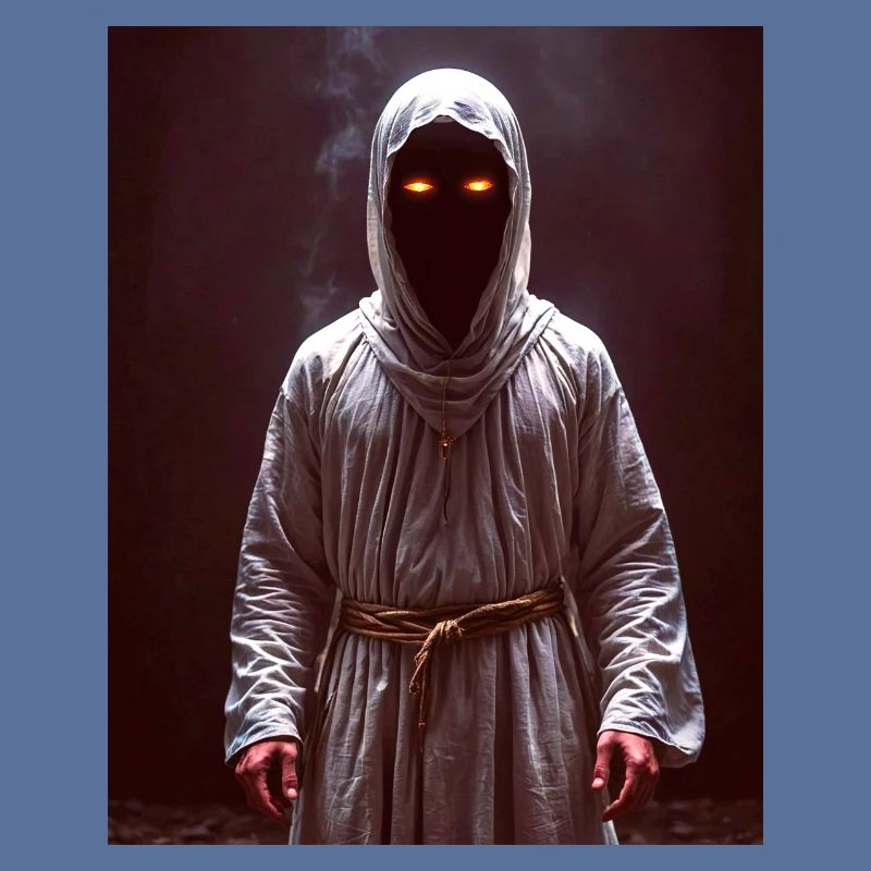 Noppera-bō ghost standing motionless,