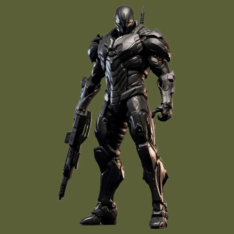 Futuristic Warrior