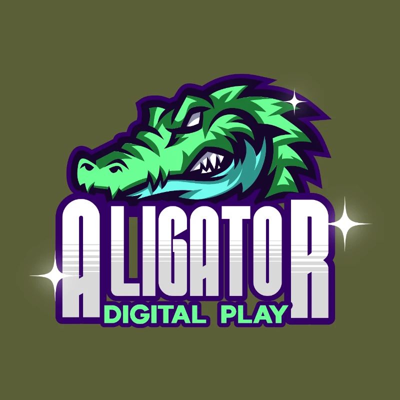 Alligator Digitale Kunst