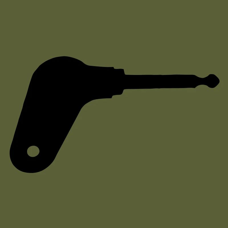 Oldtimer tractor ignition key