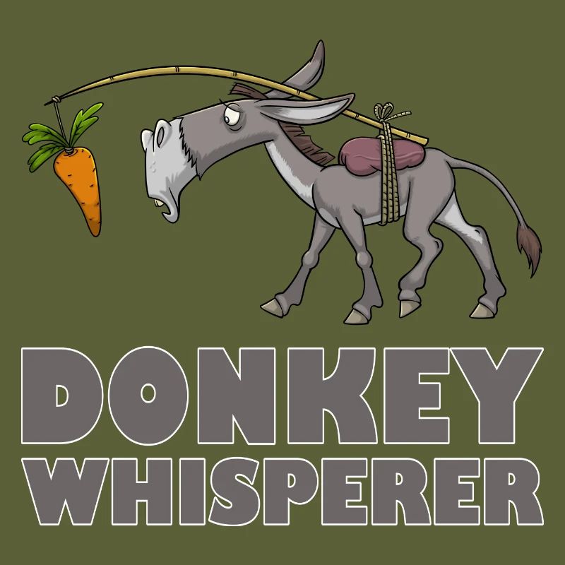Âne whisperer âne Muli mule