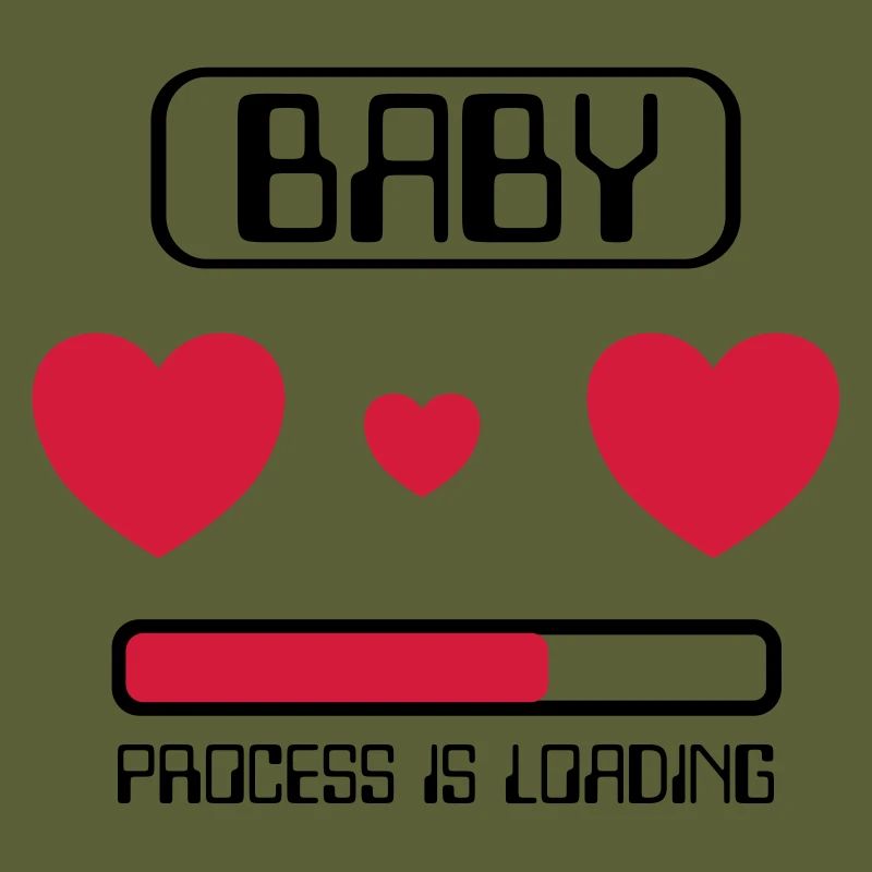 Processus de bébé se charge