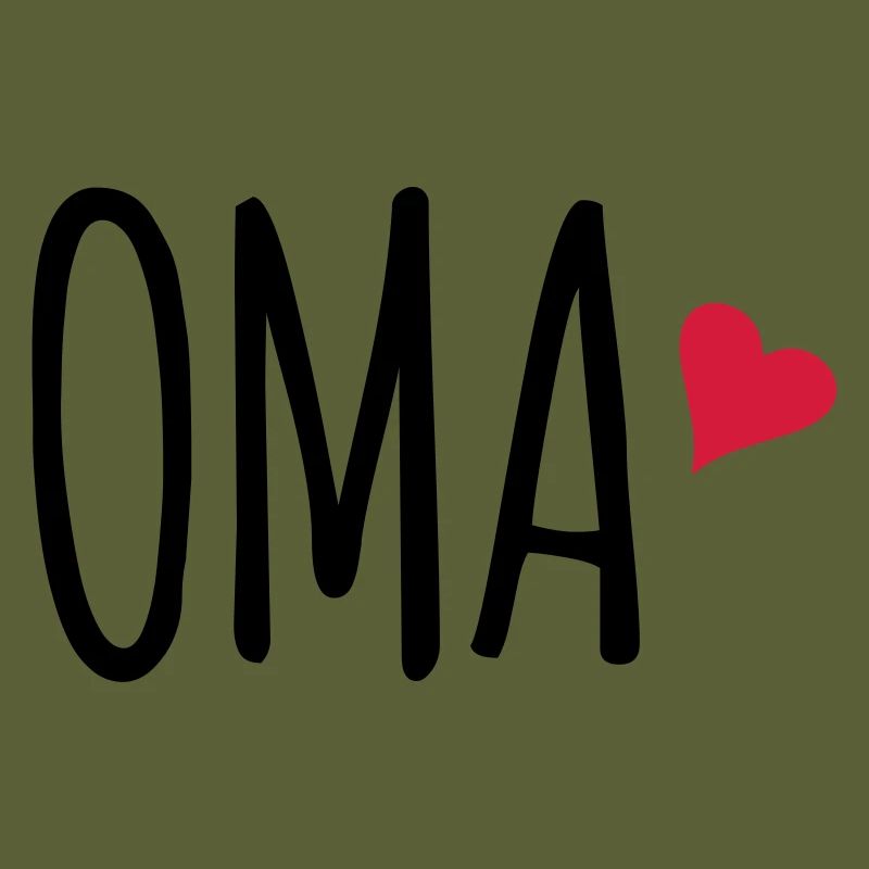 Oma Herz Großmutter Geschenk