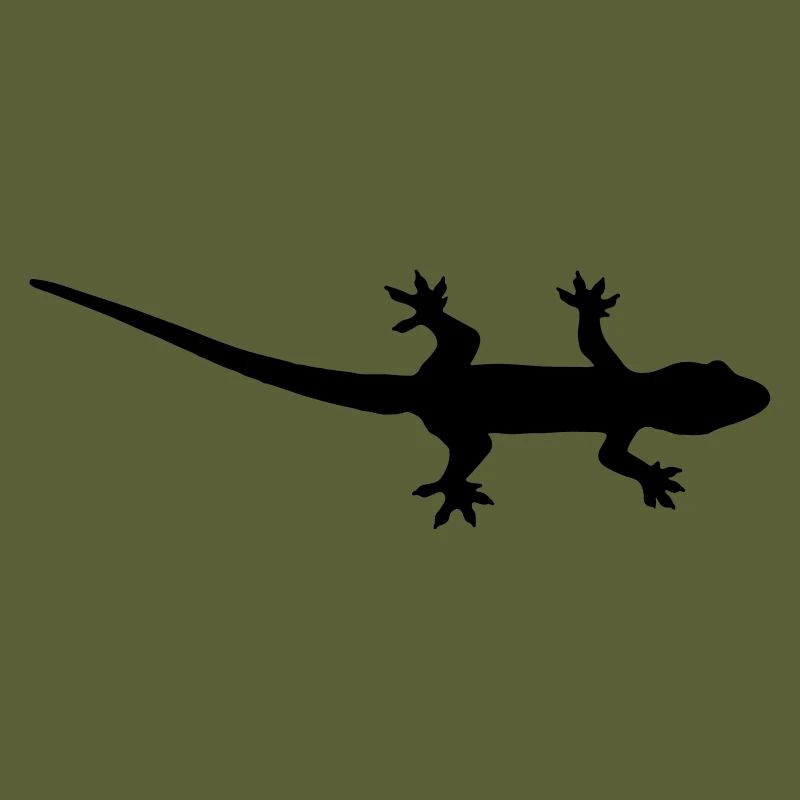 lizard silhouette