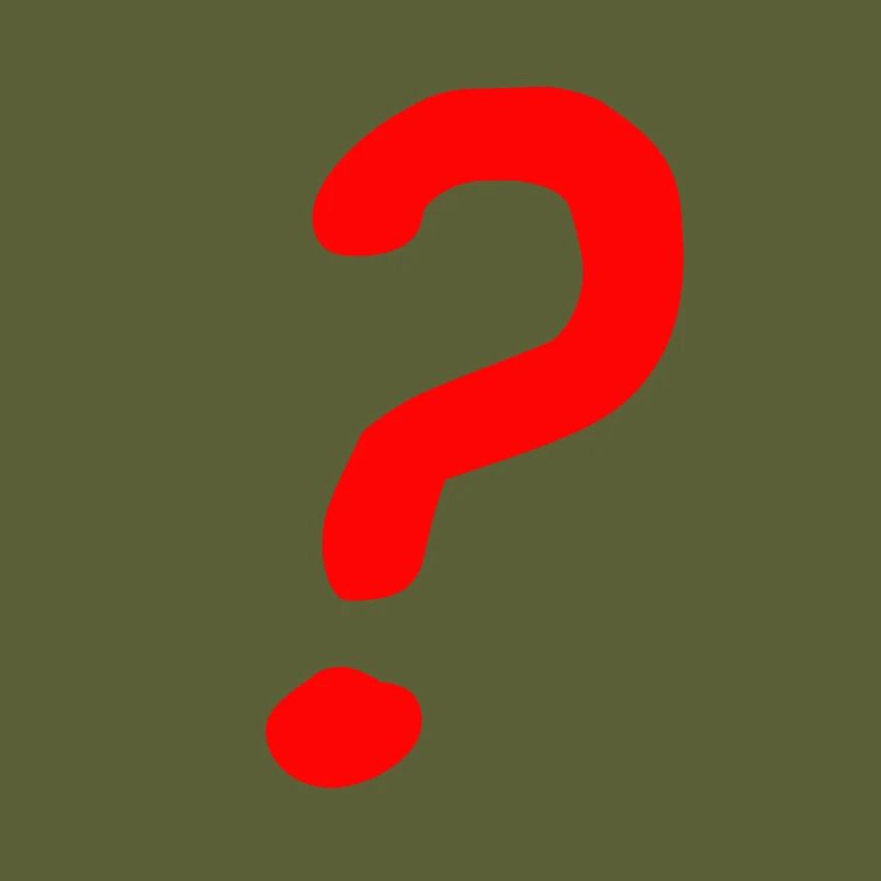 question mark