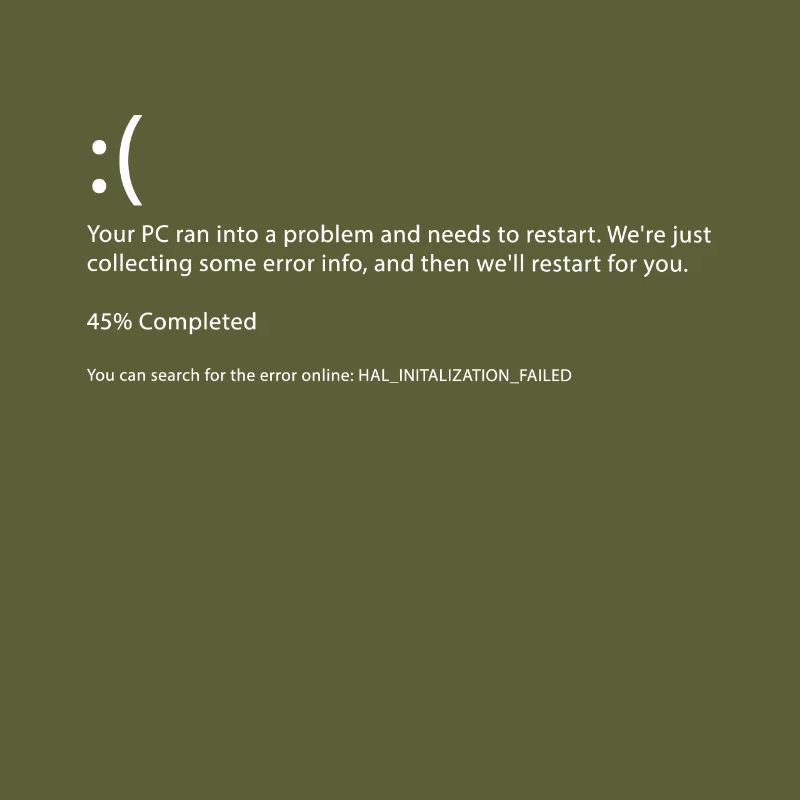 Programmieren Error Bluescreen Gaming Geschenk