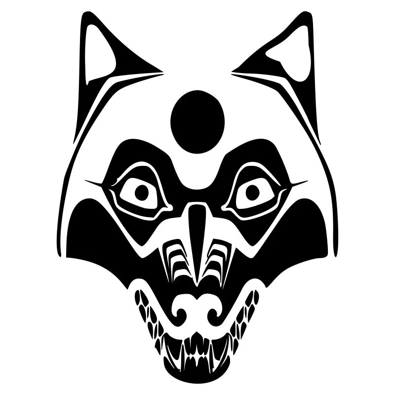 loup - masque-lune