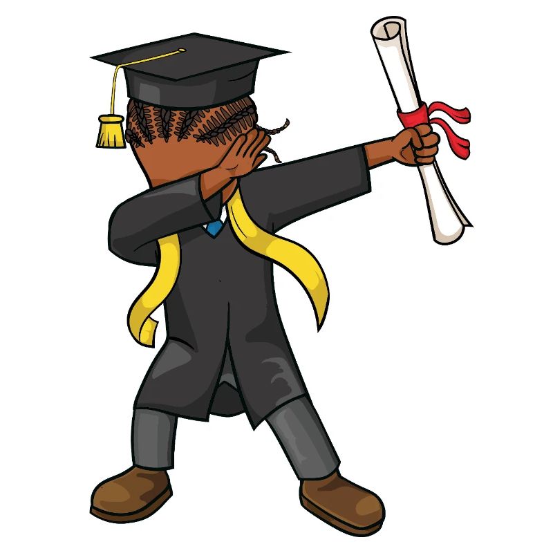 Absolventen der Afro Dabbing Kid Abschlussklasse 2026