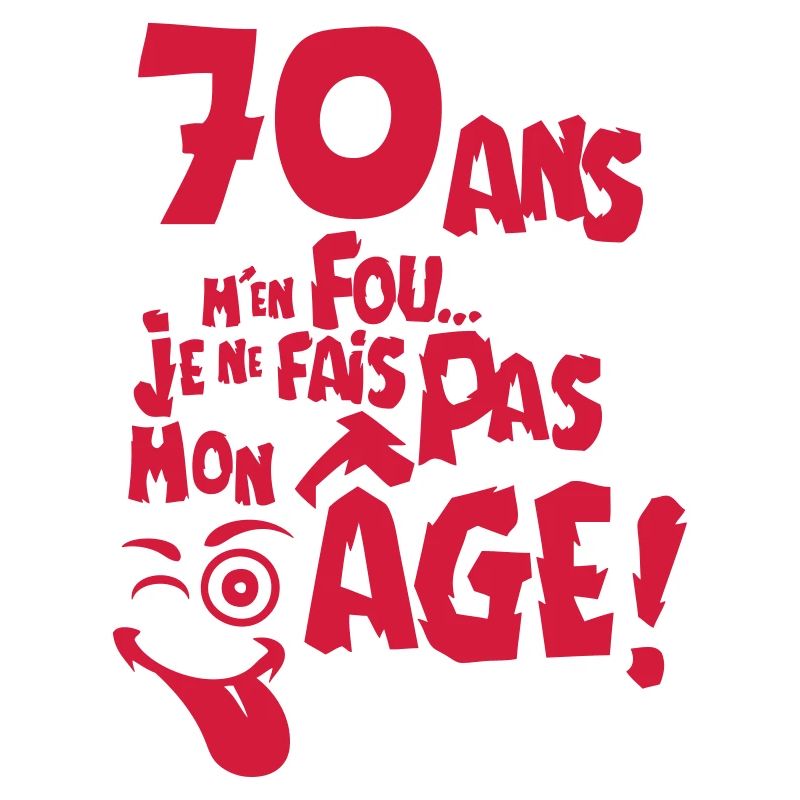 70 ans fais pas mon age anniversaire