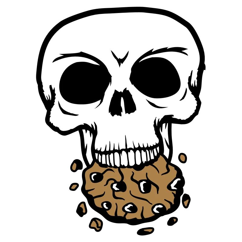 skull dead death die head bones skeleton dead