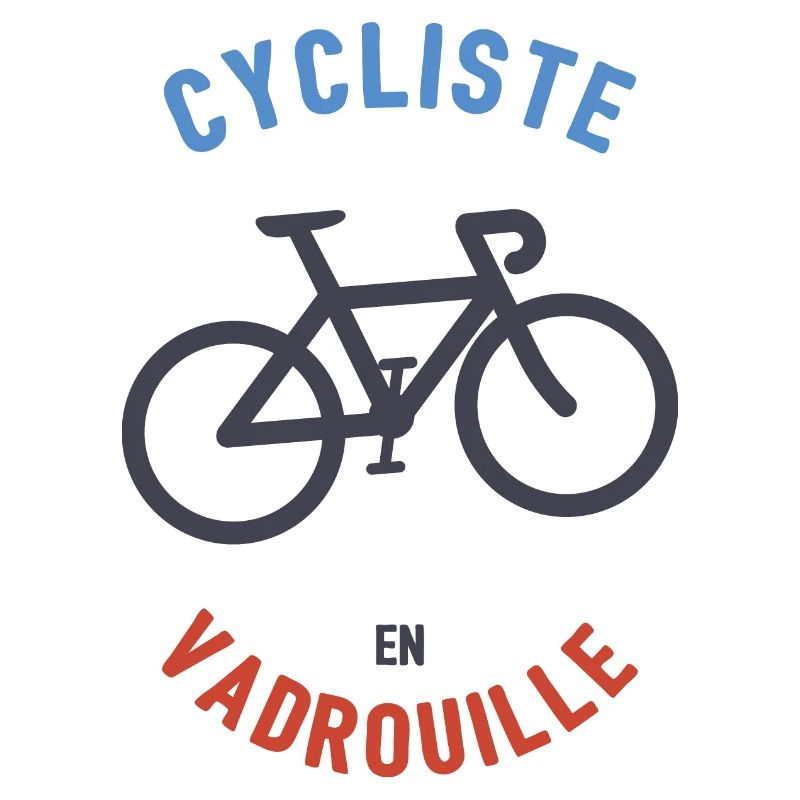 Radfahrer im Mopp