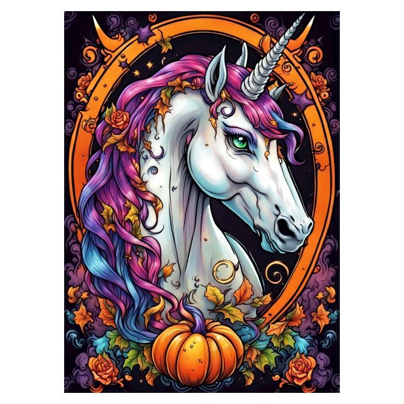 Farbtraum Unicorn im Herbstring