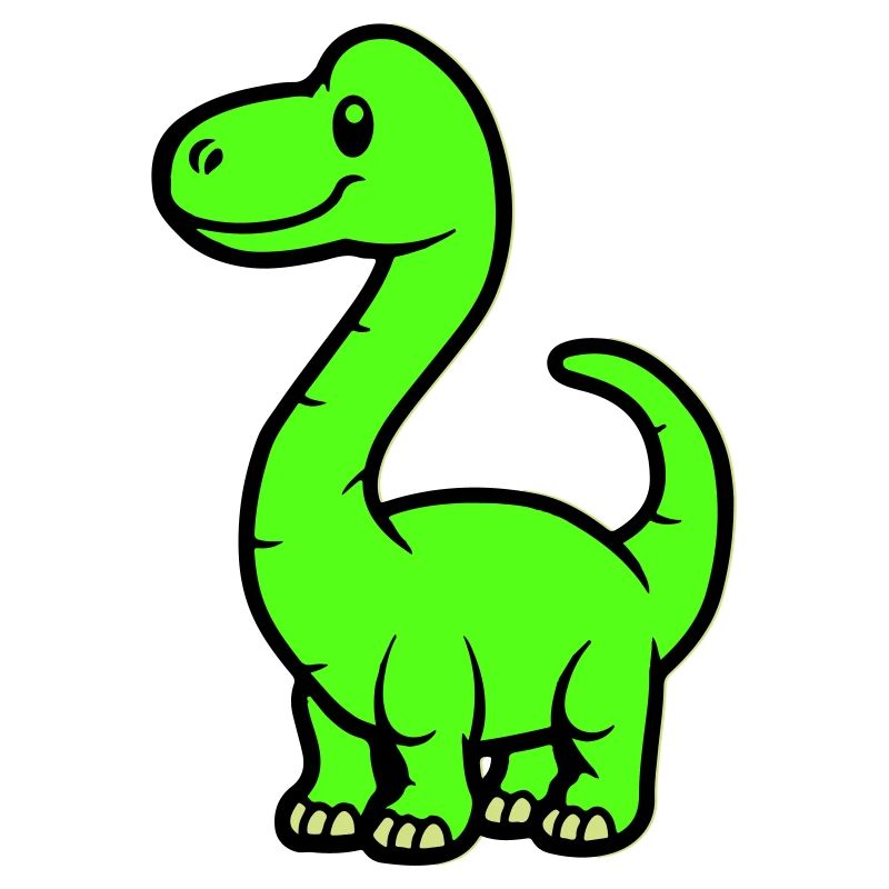 Dinosaur Brontosaurus Comic
