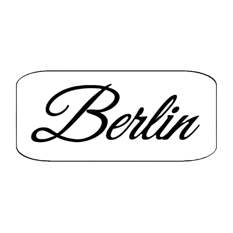 Conception de la silhouette de la ligne d’horizon de Berlin