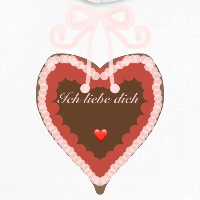 Lebkuchenherz ich liebe dich