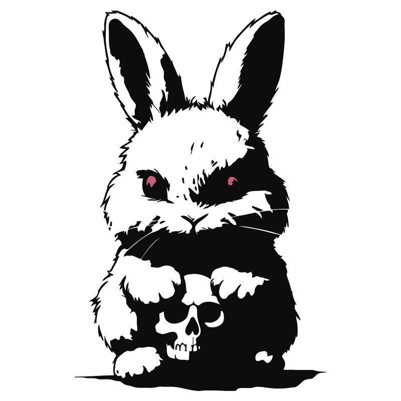 Grumpy bunny