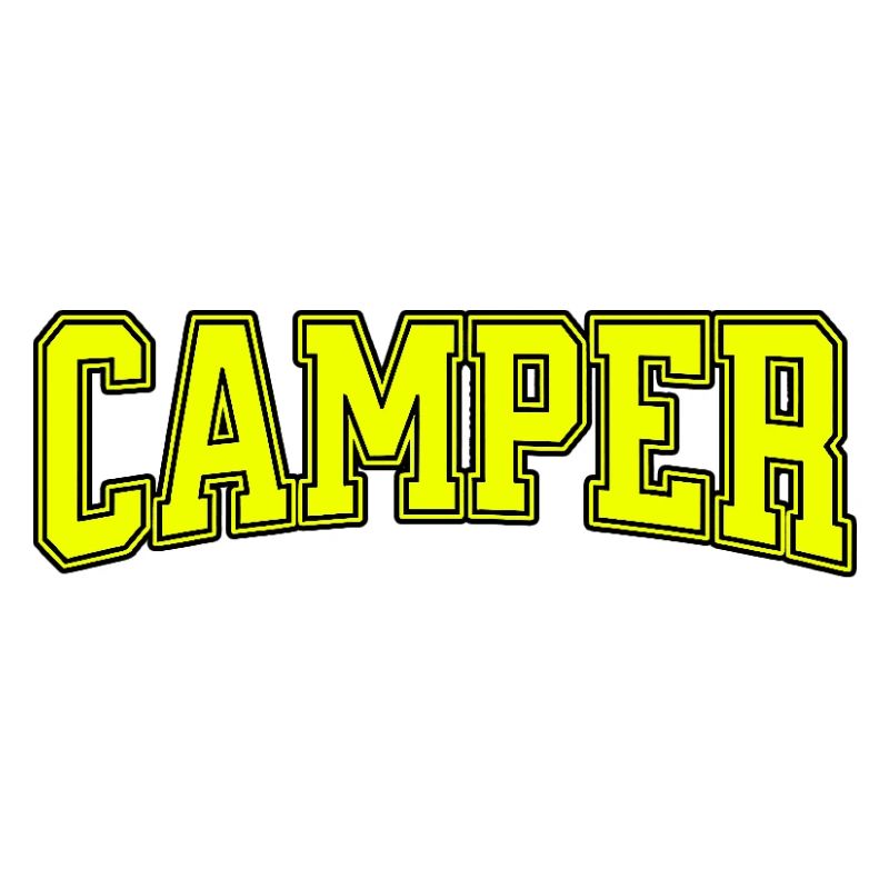 CAMPER Retro Varsity Style