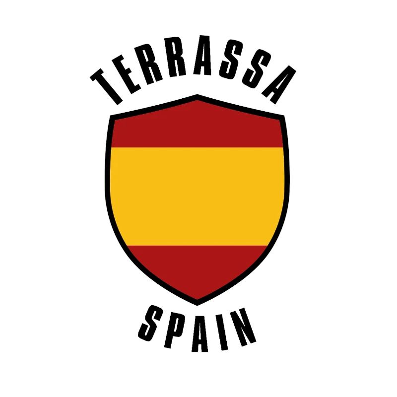 Termassa Spain Shield emblem in flag colour