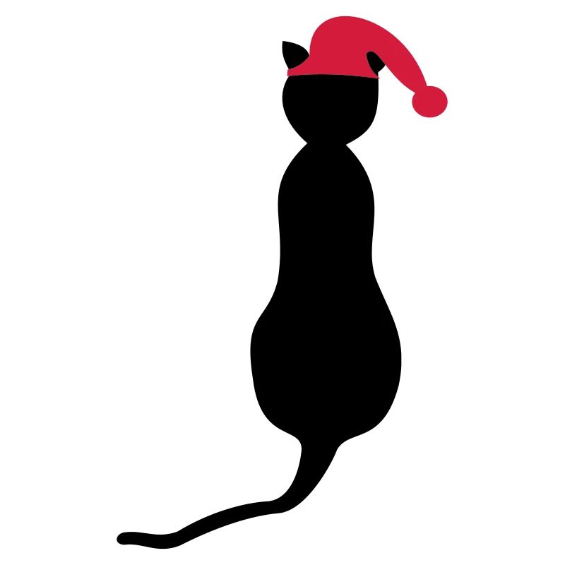 Weihnachts - Katze