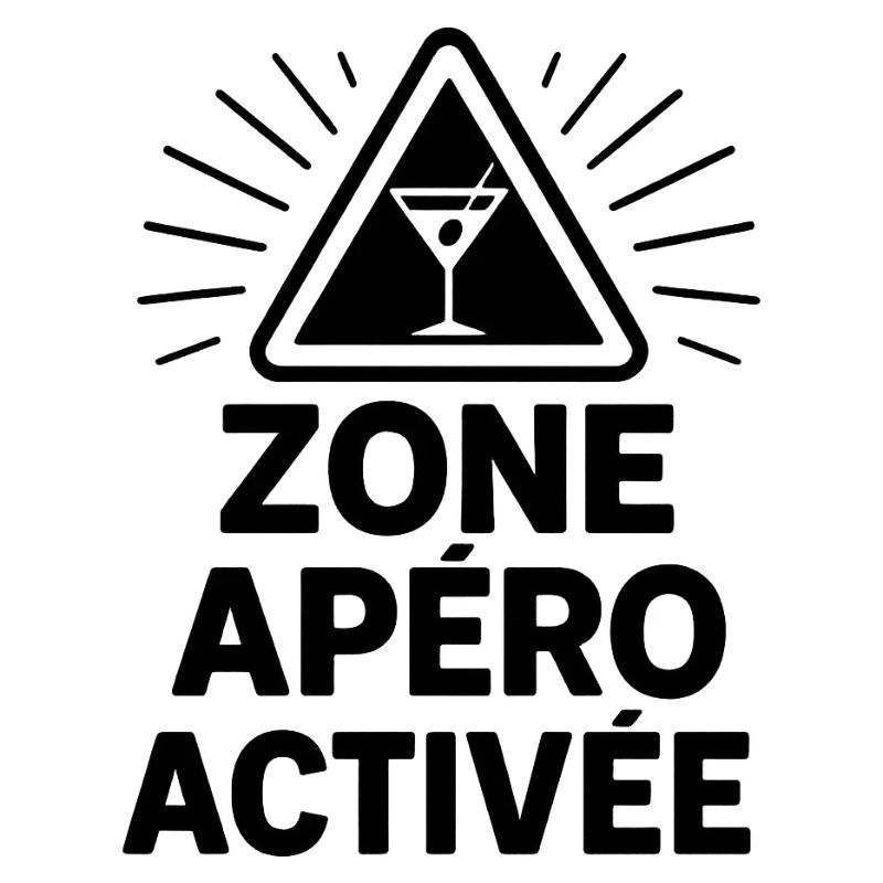 Zone apéro activée