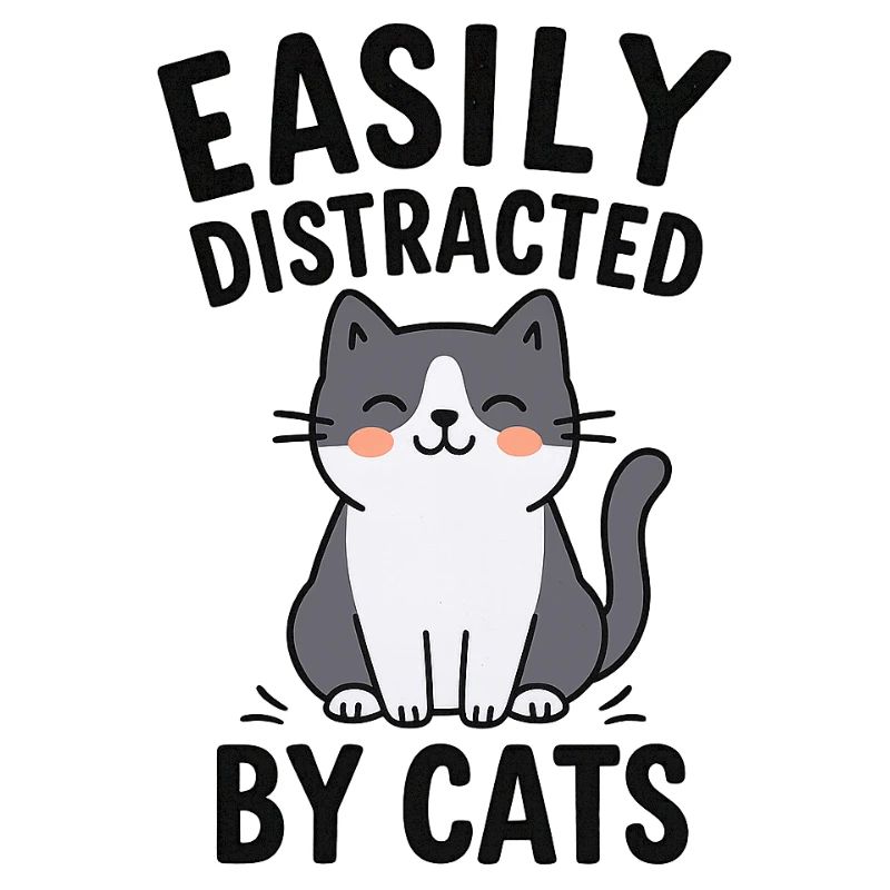Conception de thème de chat humoristique