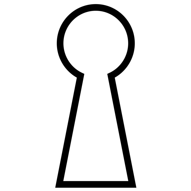 Trou de serrure