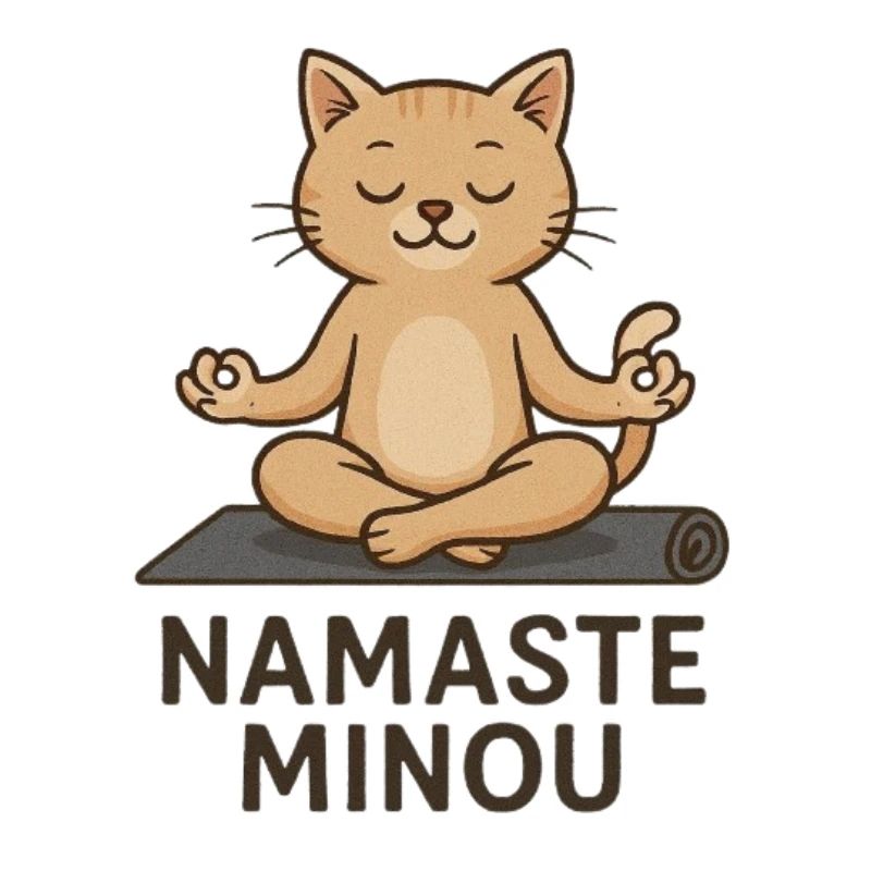 Namaste Zen Kitty