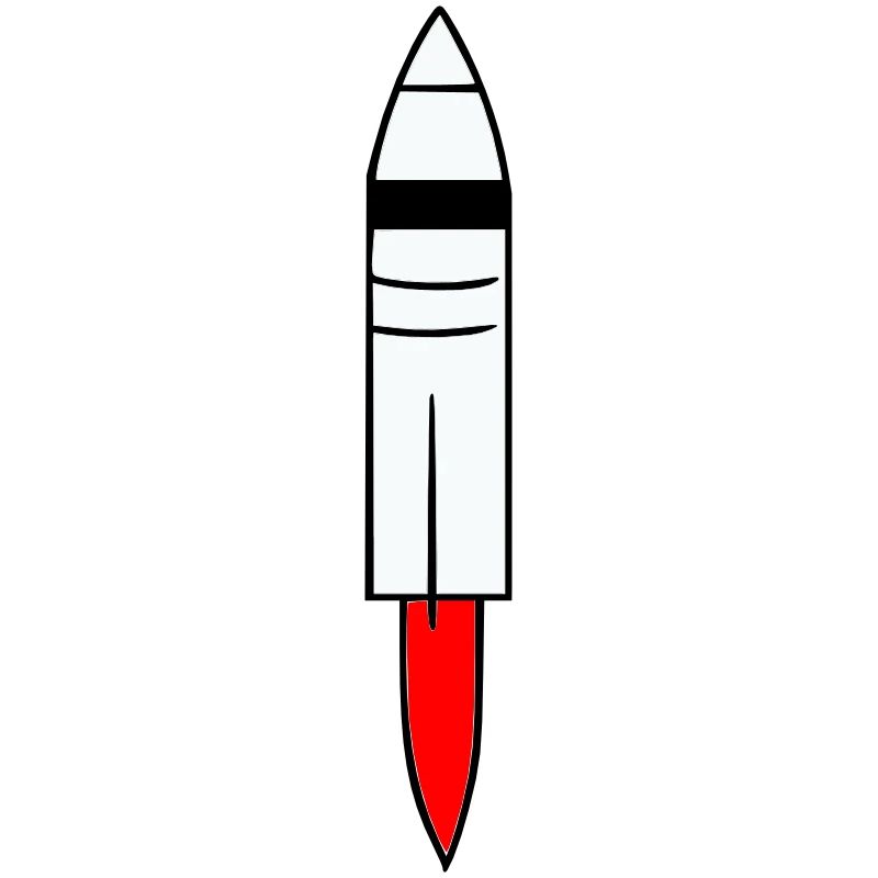 Vecteur de vol spatial spatial de fusée spatiale