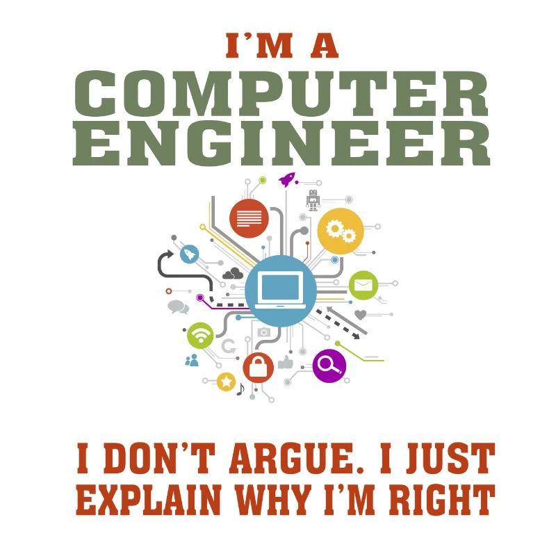 Lustiges Computer Engineering Zitat für Computer Engi
