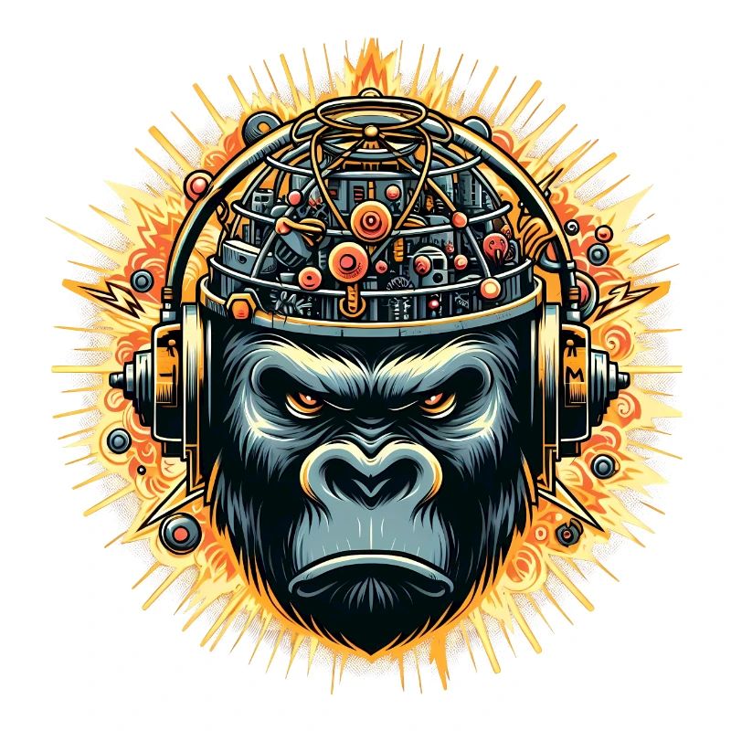 Gorilla Cybersound avec Techno Head