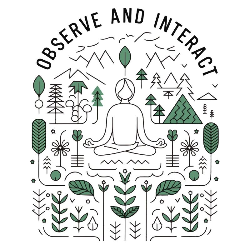 Observer et interagir - Mindful Nature Design