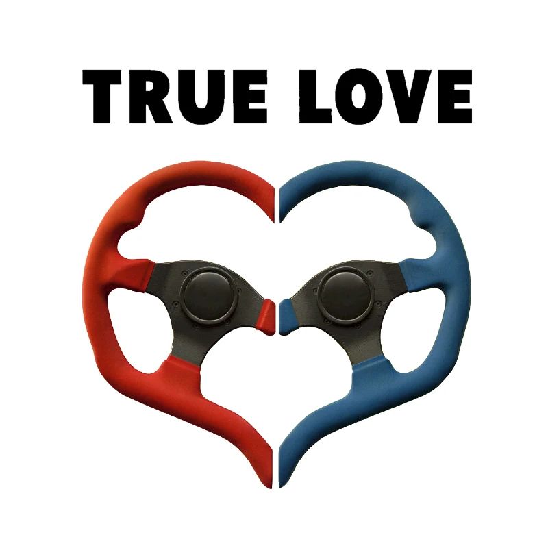 True Love Steering Hearts Gift Wedding Wedding