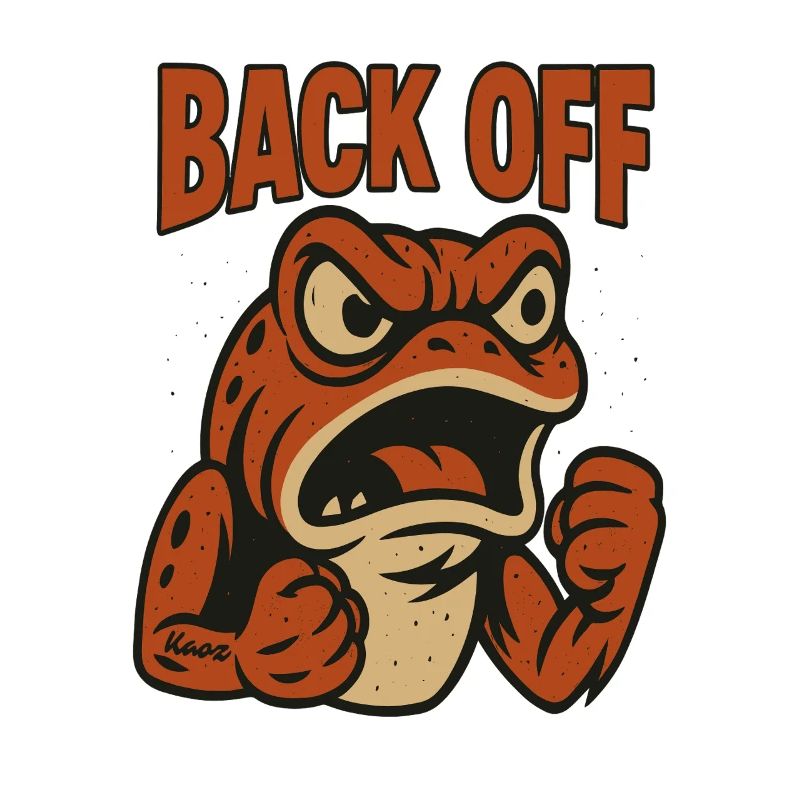 Reculez Angry Frog Patch