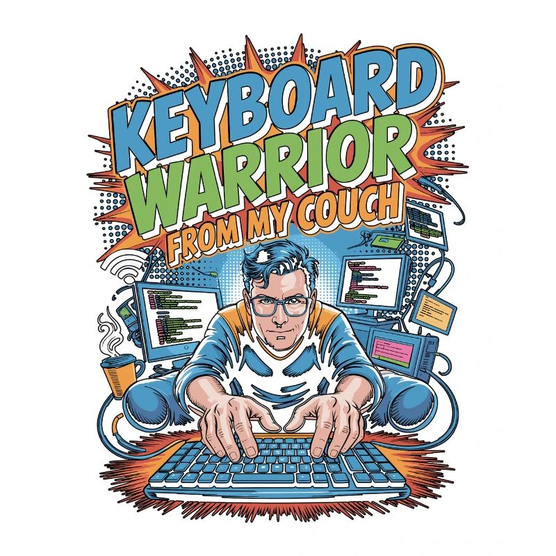 Remote Developer Keyboard Warrior Remote Coder