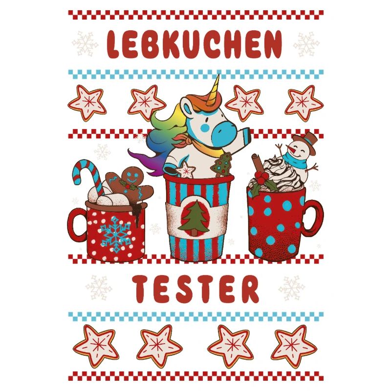 LEBKUCHEN TESTER Einhorn Weihnachten