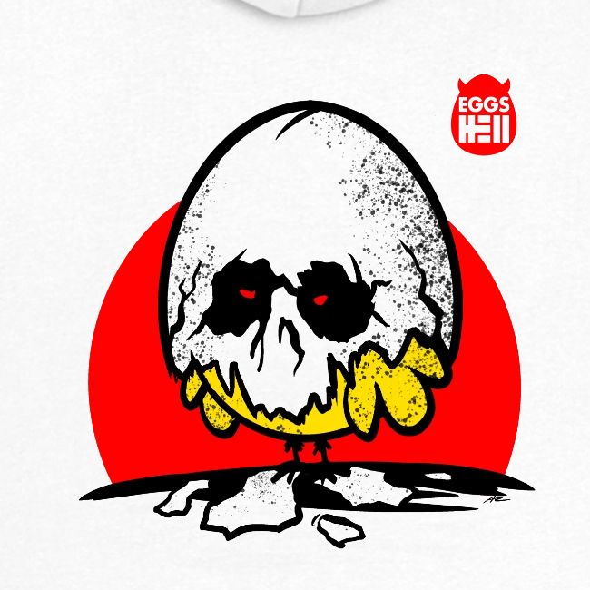 Eggshell skull - easter egg