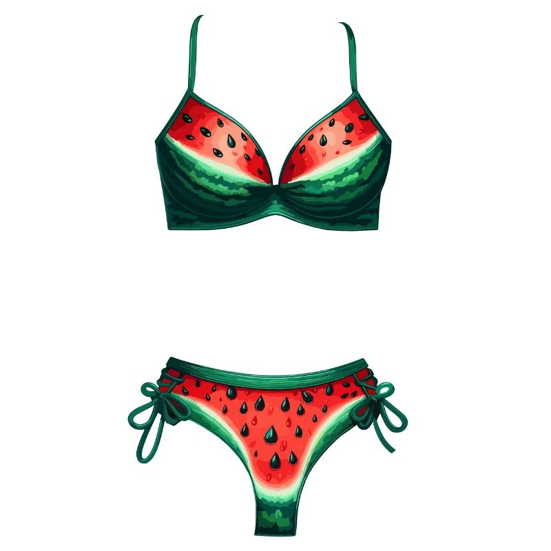 Chemise de bikini pastèque Cadeau pastèque