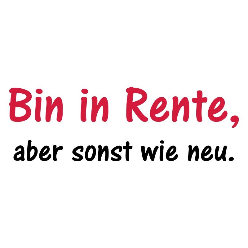 Rente - wie neu