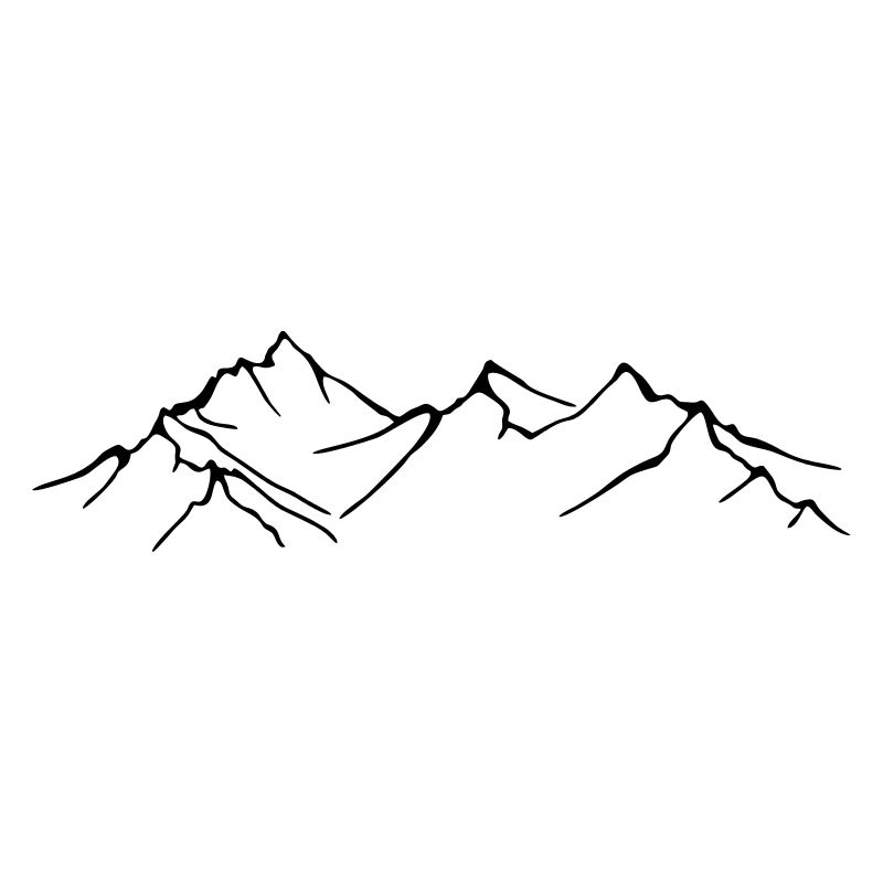 Berg Silhouette