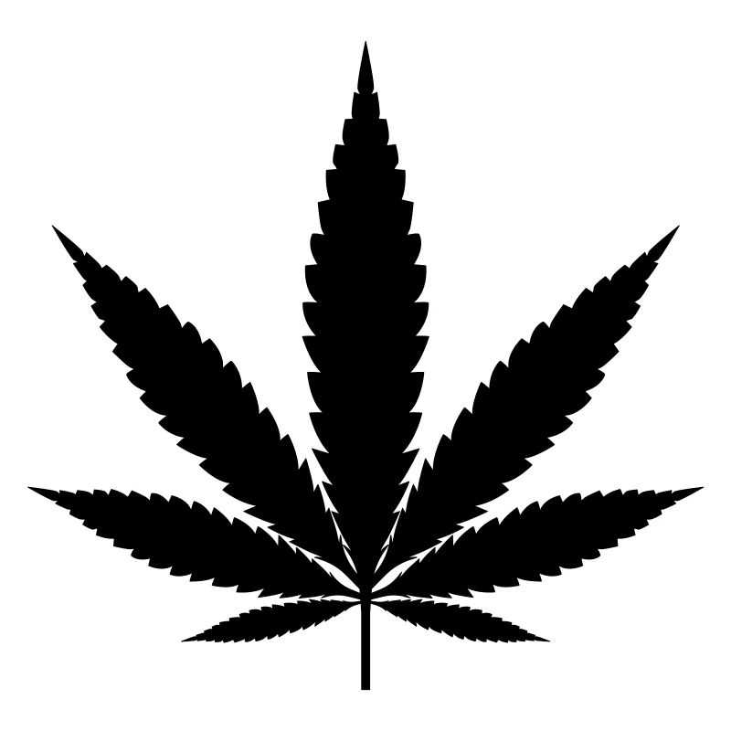 Marihuana Blatt