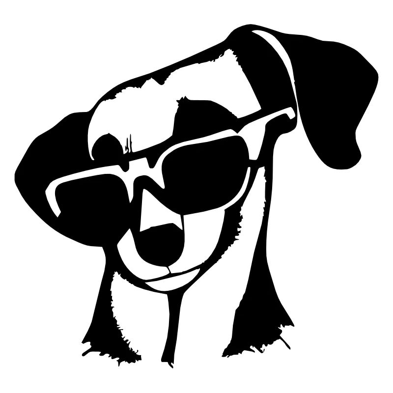 Teckel Chien Chiens Lunettes de soleil Cool Vector 8