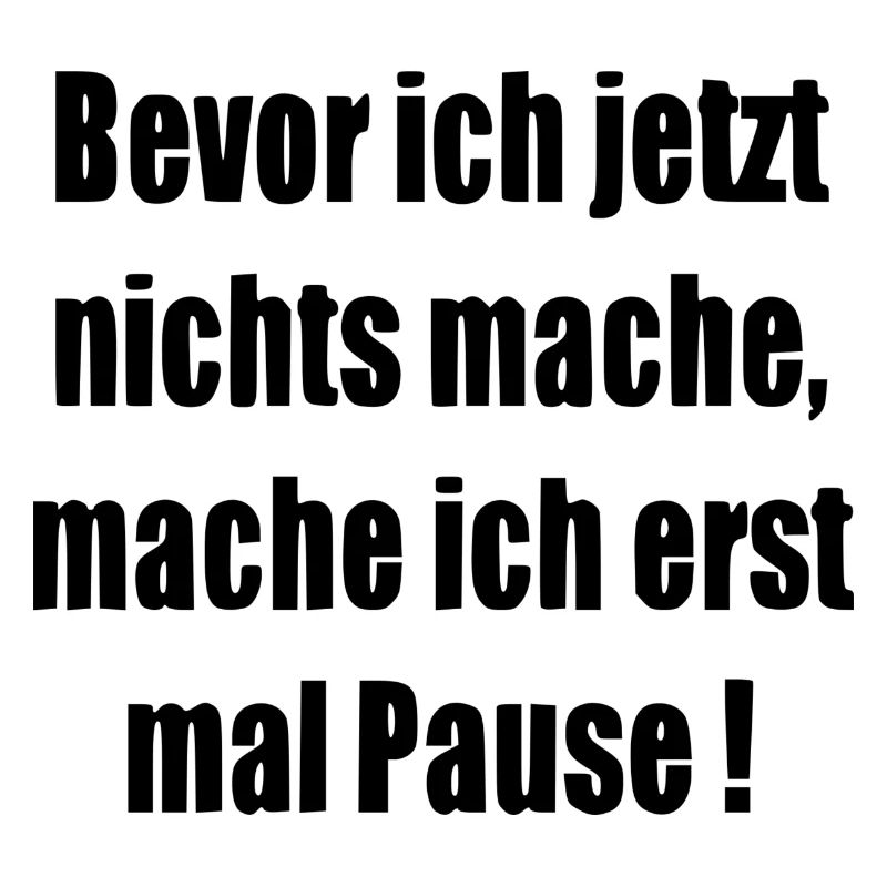 Pause machen