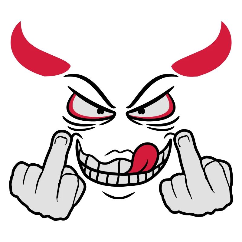 Devil satan demon horns hell show gloves stinkfing