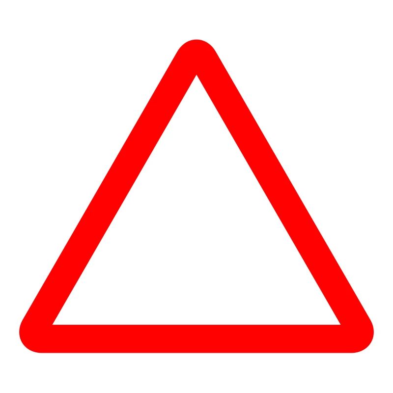 Triangle Warning Sign