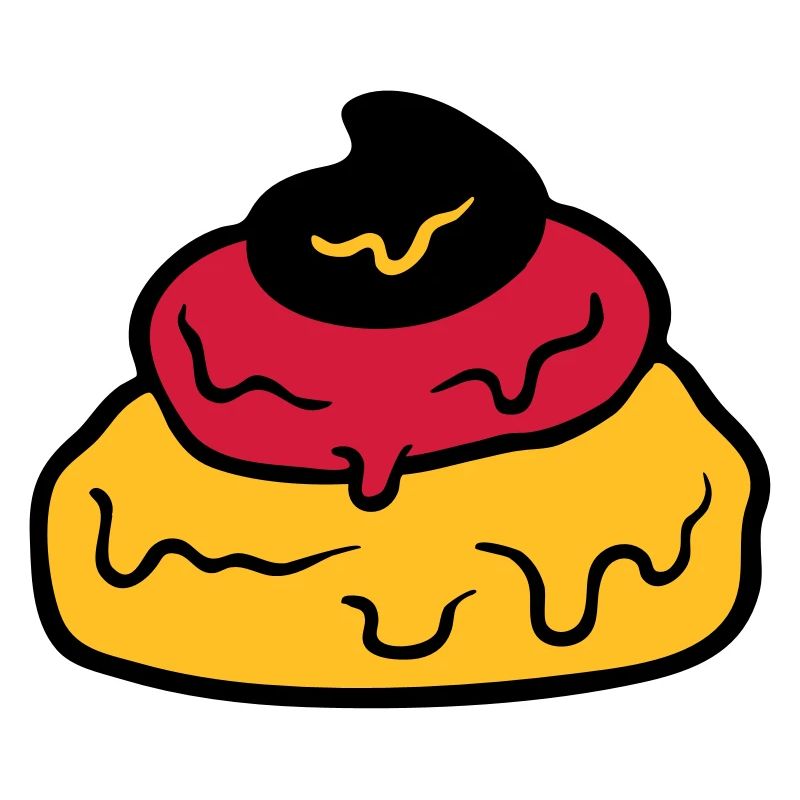 tas de merde petits tas dégoûtant 3 couleurs natio