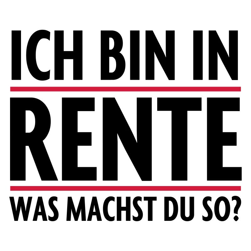 Bin in Rente Rentner